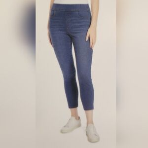 NWT Gloria Vanderbilt Crop Length Mid Rise Denim Pants Women's 8 Blue Casual